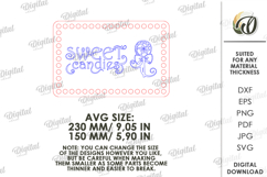 Crochet Basket Tray Base Laser Cut. Crochet Base SVG Product Image 2