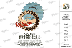 Kitchen Retro Wall Decors Bundle Lasercut. Kitchen Decor SVG Product Image 3