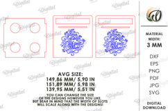 Ice Cream Cone Holders Bundle Laser Cut. Ice Cream Stand SVG Product Image 4