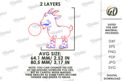 Farm Animals Magnets Bundle Laser Cut. Fridge Magnet SVG Product Image 3