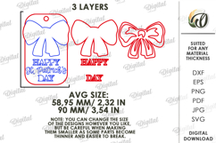 St. Patrick’s Day Gift Tags Bundle Laser Cut. Gift Label SVG Product Image 3