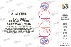 Decorative Animals Stands Bundle Laser Cut. Home Decor SVG Product Image 3