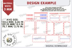 Easter Boxes Laser Cut Bundle. Easter Stacked Books SVG Product Image 4