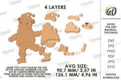 Christmas Ornaments Bundle Lasercut. Christmas Decor SVG Product Image 3
