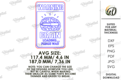 3D Sarcastic Decors Bundle Laser Cut. Wall Decor SVG Product Image 3