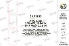 3D Travel Tags Bundle Laser Cut. Luggage Tag SVG Product Image 3