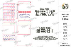 Educational Kids Games Bundle Laser Cut. Kids Game SVG Product Image 4
