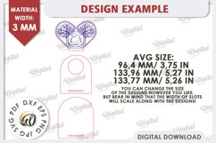 Valentine&#039;s Day Camping Candle Holders Laser Cut Bundle Product Image 5