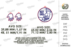 Personalized Family Keychain Laser Cut. Family Keychain SVG Product Image 2