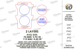 School Gift Tags Bundle Laser Cut. Present Tag SVG Product Image 3