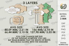 Christian Stand Decor Bundle Laser Cut. Christian Decoration Product Image 2