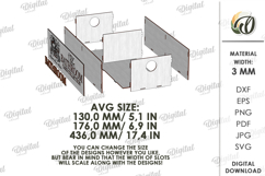 Bathroom Organizer Baskets Bundle Laser Cut. Storage Box SVG Product Image 3
