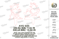 Garden Stakes Bundle Laser Cut. Garden Decor SVG Product Image 3