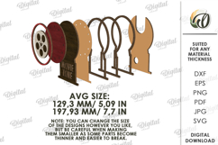3D Art Night Lamps Bundle Laser Cut. Night Light SVG Product Image 3