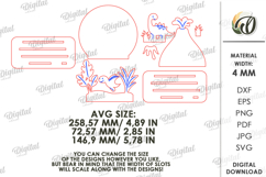 Kids Led Stand Laser Cut. Stand Decor SVG Product Image 2