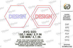 Bee Mini Signs Bundle Laser Cut. Honey Bee Wall Art SVG Product Image 3