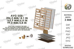Perpetual Calendars Bundle Laser Cut. Eternal Calendar SVG Product Image 3