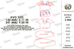 Halloween Character Shelf Sitter Laser Cut. Stand decor SVG Product Image 2