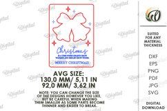 Christmas Greeting Cards Bundle Laser Cut. Christmas SVG Product Image 3