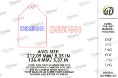 Christmas Mini Cutting Boards Bundle Laser Cut. Kitchen SVG Product Image 3