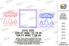 Christmas Farm Tiered Tray Laser Cut. Christmas SVG Product Image 3