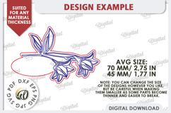 Wedding Place Card Laser Cut. Personalized Name Card SVG Product Image 2