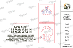 Monster decor Laser Cut. Cute Monster Wall Decor SVG Product Image 2