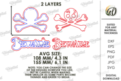 Halloween Wall Decor Laser Cut. Halloween Decor SVG Product Image 2