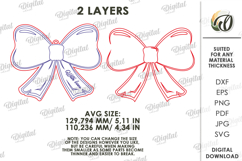 3D Mother's Day Gift Laser Cut. Handprint Ornament SVG Product Image 2