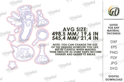 School Photo Zone Laser Cut. School Photo Booth Prop SVG Product Image 2