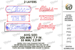 3D Rustic Wall Decor Laser Cut. Wall Hanger SVG Product Image 2