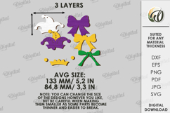 Mardi Gras Banner Laser Cut. Mardi Gras Wall Decor SVG Product Image 2