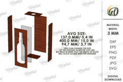 Beer Cork Box Laser Cut. Beer Cork Holder. Storage Box SVG Product Image 2