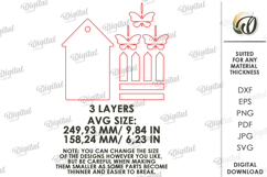 Rustic Cutting Board Laser Cut. Kitchen Cutting Board SVG Product Image 2