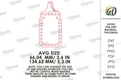 Kids Macrame Decor Laser Cut. Kids Room Wall Decor SVG Product Image 3