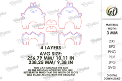 Easter Kids Croquet Hoop Laser Cut. Kids Game SVG Product Image 2