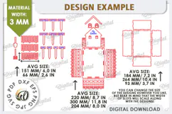 3D Home Garden Laser Cut. Garden Plant House SVG Product Image 4