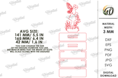 Fairy Light Stand Laser Cut. Lightbox. Led Light Lamp SVG Product Image 2