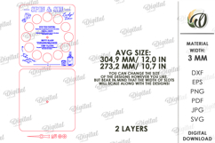 Drinking Game Laser Cut. Adult Party Board Game SVG Product Image 2