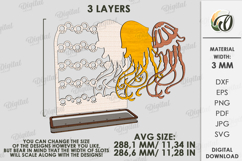 Jewelry Stand Laser Cut. Jewelry Organizer SVG Product Image 2