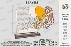 Jewelry Stand Laser Cut. Jewelry Organizer SVG Product Image 2