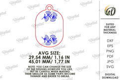 Personalized Name Tag Laser Cut. Engraved Name Tag SVG Product Image 2