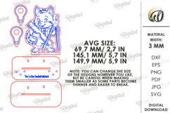 End of School Year Money Holder Laser Cut. Money Stand SVG Product Image 2