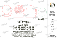 Valentine's Day Maze Laser Cut. Maze Game SVG Product Image 2