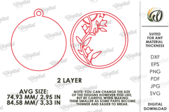 Wedding Dress Hanger Charm Laser Cut. Dress Hanger Tag SVG Product Image 2
