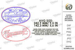 Farmhouse Sign Laser Cut. Outdoor SIgn SVG Product Image 2