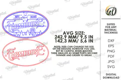 Farmhouse Sign Laser Cut. Outdoor SIgn SVG Product Image 2