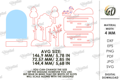 Kids Led Stand Laser Cut. Stand Decor SVG Product Image 2