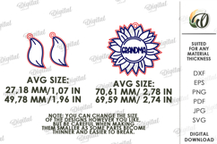 Personalized Family Keychain Laser Cut. Family Keychain SVG Product Image 2