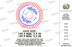 Kumihimo Disk Laser Cut. Braiding Tool SVG Product Image 2